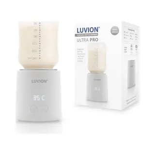 Luvion® Ultra Pro Draagbare Flessenwarmer - Wit - Speciale Roerfunctie Voor Gelijkmatig Opwarmen Van Borstvoeding En Mixen Van Kunstvoeding -