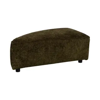 Zuiver Hunter Bank Element Rond Hoek Links Forest - Beige