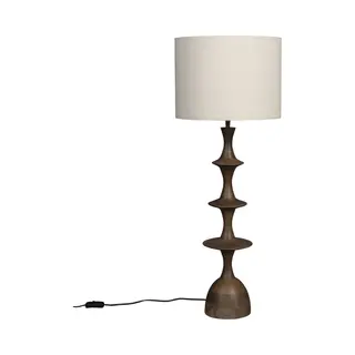 Dutchbone Cath Tafellamp Hout Bruin