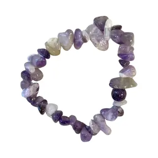 Ruben Robijn Splitarmband Amethist - Armband Edelsteen