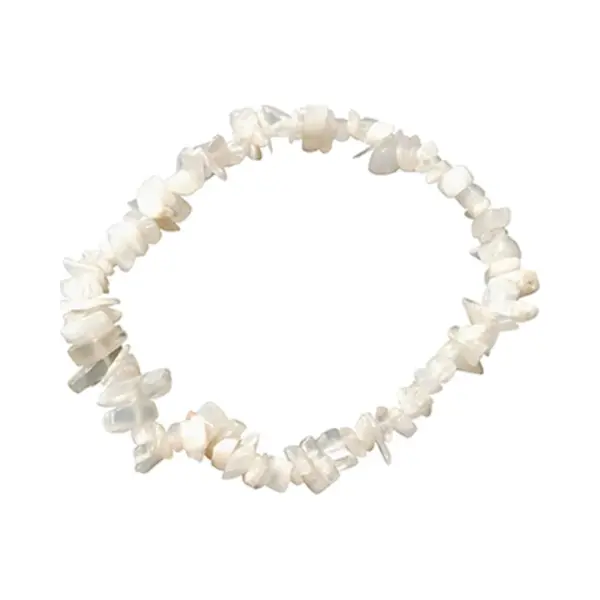 Ruben Robijn Splitarmband Maansteen Wit - Armband thumbnail