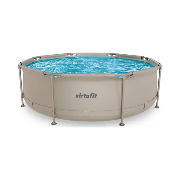 VirtuFit Rond Zwembad -Ø244 X 76 Cm - Beige thumbnail