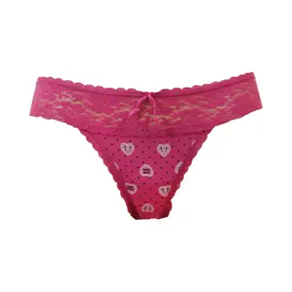 J&C String Kant Hart 1603 - Xl - Roze
