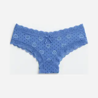 J&C String /hipster Katoen Hart - L - Blauw