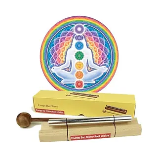 Yogi & Yogini Meditation Klankstaaf Chakra Healing 1e Chakra - 12.8 Cm