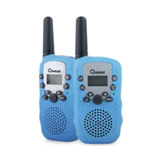 Qware Walkie Talkie Set Blauw (qw Snd-wt335bu)