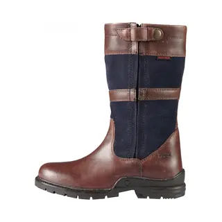Horka, Laarzen, Leren Outdoorlaars York Blauw - Maat 46, Blauw, (46)