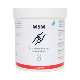 Biestwinkel Msm 100% Puur - Pferd - 750 G