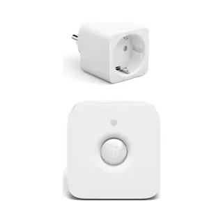 Philips Hue Voordeelbundel Met 1 Hue Slimme Stekker Nederland En Eu (Type F) En 1 Hue Bewegingssensor Voor Binnen - Hue Accessoires