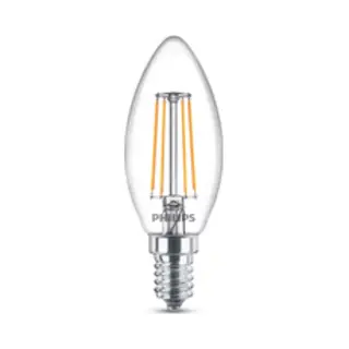 Philips by Signify Philips 8718699612337 Led-lamp Warm wit 2700 K 4,3 W E14 F