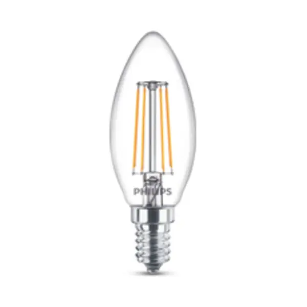 Philips by Signify Philips 8718699612337 Led-lamp Warm wit 2700 K 4,3 W E14 F thumbnail