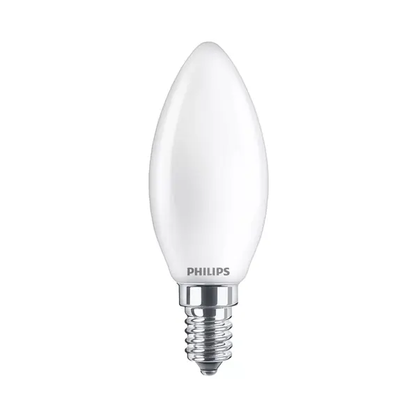 Philips by Signify Philips Filamentkaarslamp mat 25W B35 E14 x2 thumbnail