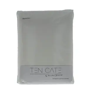 Ten Cate Flanellen Dekbedovertrek 200x200/220 - Tweepersoons - Zacht - Wit