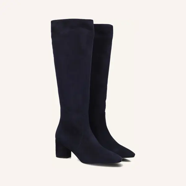 Stefano Lauran Giusy 3 Laarzen - Suède - Dames - Blauw - Maat 41 thumbnail
