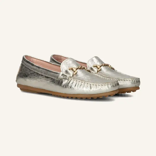 Stefano Lauran 11733 Mocassins Dames - Instappers - Goud - Maat 41 thumbnail