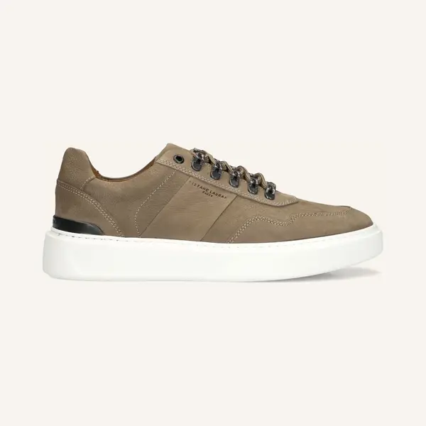 Stefano Lauran Star 003 Sneakers - Nubuck - Heren - Bruin - Maat 42 thumbnail