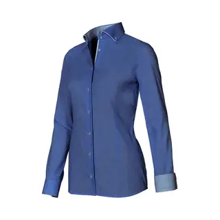 Giovanni Capraro 29324-34 Dames Blouse | Maat 42 | Lichtblauw