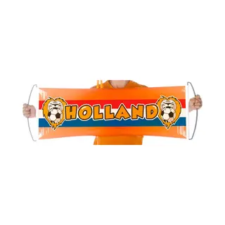 Holland Banner Met Leeuw 80 Cm