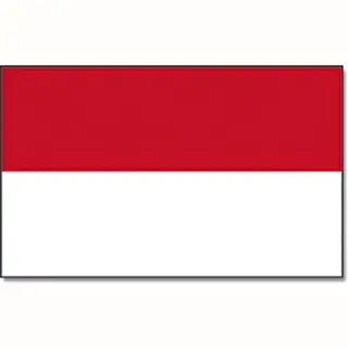 Vlag Indonesie - 90 X 150 Cm - Indonesische Vlag - Indonesie - Landen Versiering - Feestartikelen