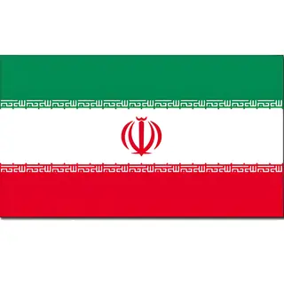 Vlag Iran - 90 X 150 Cm - Iraanse Vlag - Iran - Landen Versiering - Feestartikelen