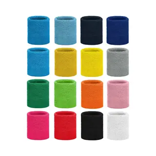Myrtle Beach Zweetbandjes - Gekleurd - Voor De Pols - Teams Maken - Sporten Turquoise