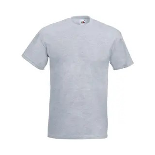 Fruit Of The Loom T-shirts L Licht Grijs