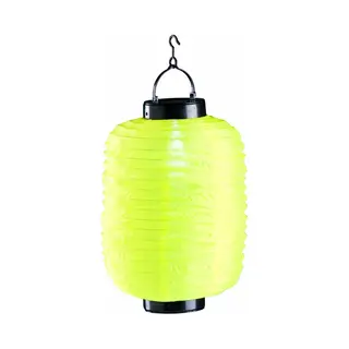 Led Solar Lampion 20 X 55 Cm - Geel