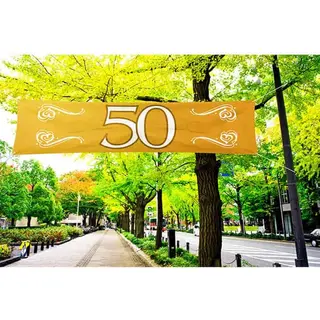 Folat - Streetbanner 50 Goud