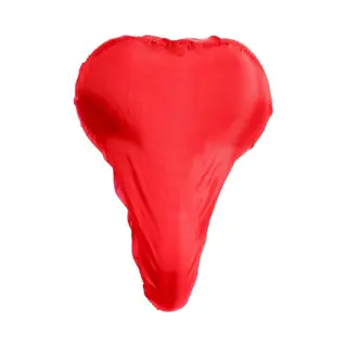 Zadelhoes - Rood - 26 X 21 X 7 Cm - Waterdicht - Pvc Coating - Polyester - Fietszadel Hoes - Voordelige Zadelhoezen Voor Fiets