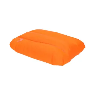 Opblaasbare Kussentje - Oranje - 28 X 19 Cm - Reiskussens - Opblaasbare Kussens Voor Onderweg/strand/zwembad