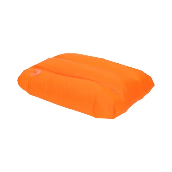 Opblaasbare Kussentje - Oranje - 28 X 19 Cm - Reiskussens - Opblaasbare Kussens Voor Onderweg/strand/zwembad thumbnail
