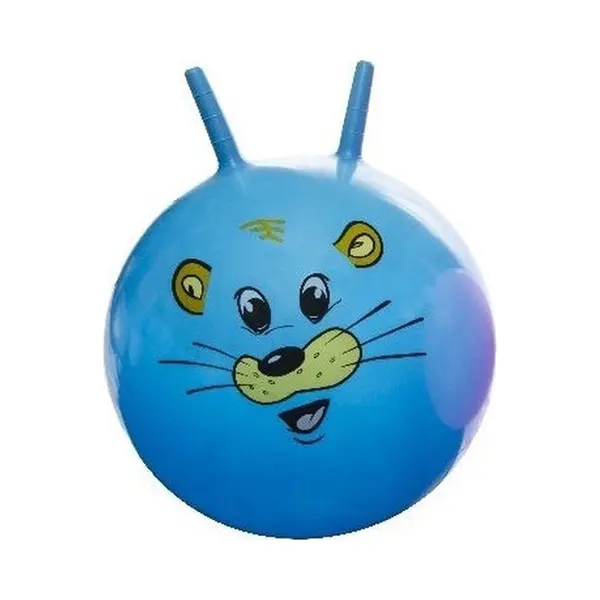 T & F creations Skippybal Met Dieren Gezicht Blauw 46 Cm thumbnail
