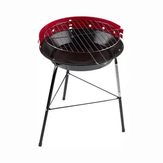 Bbq Collection Houtskoolbarbecue - 33 Cm - Rood