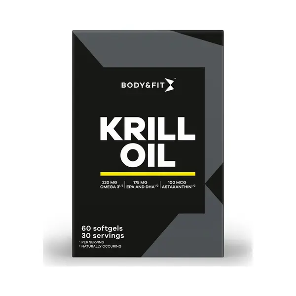 Body & Fit Krill Oil - Pure Krill Olie - 60 Capsules (30 Doseringen) thumbnail