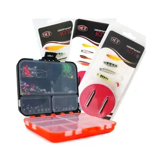 Eurocatch Dropshot Compleet Kit - Haken - Lood - Kunstaas - Tacklebox - Visset - Dropshotvissen