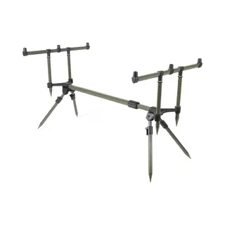 X2 Transformer Rodpod - Groen - 3 Rod - 3 Hengels - Verstelbaar - Karper