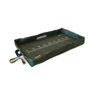 Traxis Wiege Abhakmatte 100x60cm - Robust Und Kompakt - Faltbar, Mit Hochgezogenen Rändern Für Sicheren Fang - Ideal Zum Stalking-Fischen -