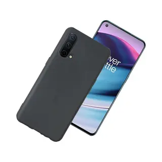 MobyDefend Hoesje - Geschikt Voor OnePlus Nord Ce - Tpu Backcover - Mat Zwart