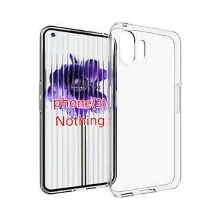 MobyDefend Hoesje - Geschikt Voor Nothing Phone (2) - Transparante Tpu Backcover - Volledig Doorzichtig