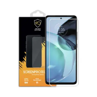 MobyDefend Screenprotector - Geschikt Voor Motorola Moto G72 - Case-Friendly Screensaver - Gehard Glas