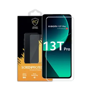 MobyDefend Screenprotector - Geschikt Voor Xiaomi 13T Pro - Case-Friendly Screensaver - Gehard Glas