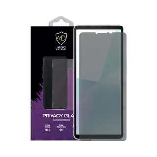 MobyDefend Screenprotector - Geschikt Voor Sony Xperia 10 Vi - Hd Privacy Glass Screensaver