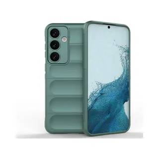 MobyDefend Hoesje - Geschikt Voor Samsung Galaxy S24 Plus - Tpu Gripcase - Groen