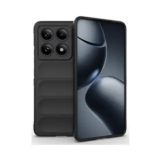 MobyDefend Hoesje - Geschikt Voor Xiaomi 14T Pro - Tpu Gripcase - Zwart