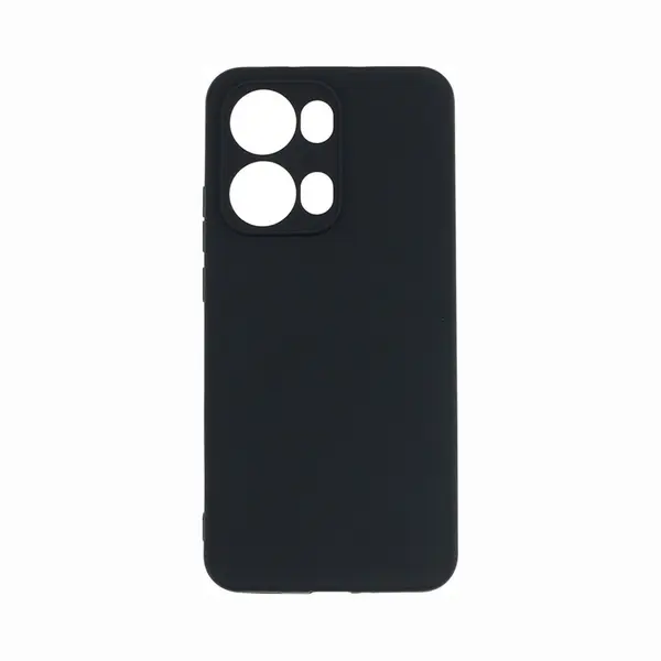 MobyDefend Hoesje - Geschikt Voor Oppo Reno13 Pro - Tpu Backcover - Mat Zwart thumbnail