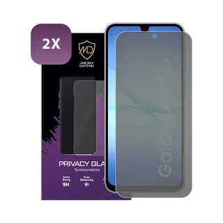 2-Pack MobyDefend Screenprotectors - Geschikt Voor Samsung Galaxy A17 - Hd Privacy Glass Screensavers