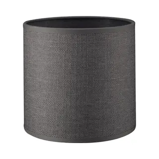 Home Sweet Home Lampenkap Canvas Cilinder - Van Stof - Storm Grijs - Moderne Stoffen Lampenkap - 16/16/15cm - E27 Lamphouder - Voor Wandlamp,
