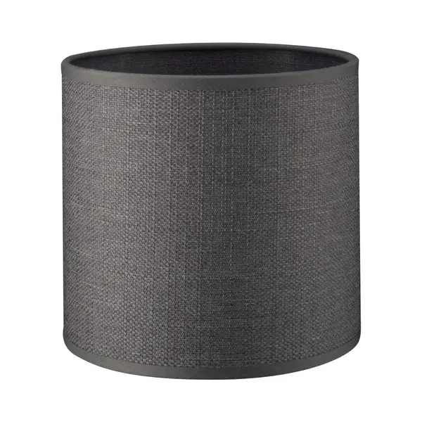 Home Sweet Home Lampenkap Canvas Cilinder - Van Stof - Storm Grijs - Moderne Stoffen Lampenkap - 16/16/15cm - E27 Lamphouder - Voor Wandlamp, thumbnail