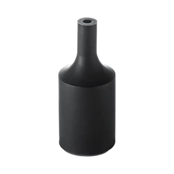 Home Sweet Home - E27 FItting Decoratie Huls - Zwart - 4/4/9.5cm - Rond - Decoratie Voor E27 Lamphouder Gemaakt Van Rubber - Geschikt Voor E27 thumbnail