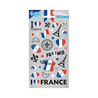 Totum, Stickers, Stickervel Frankrijk